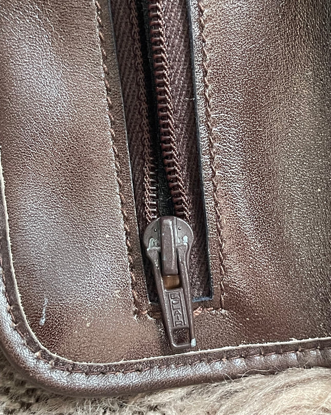 Preloved Authentic Christian Dior Trotter long wallet in brown logo monogram canvas