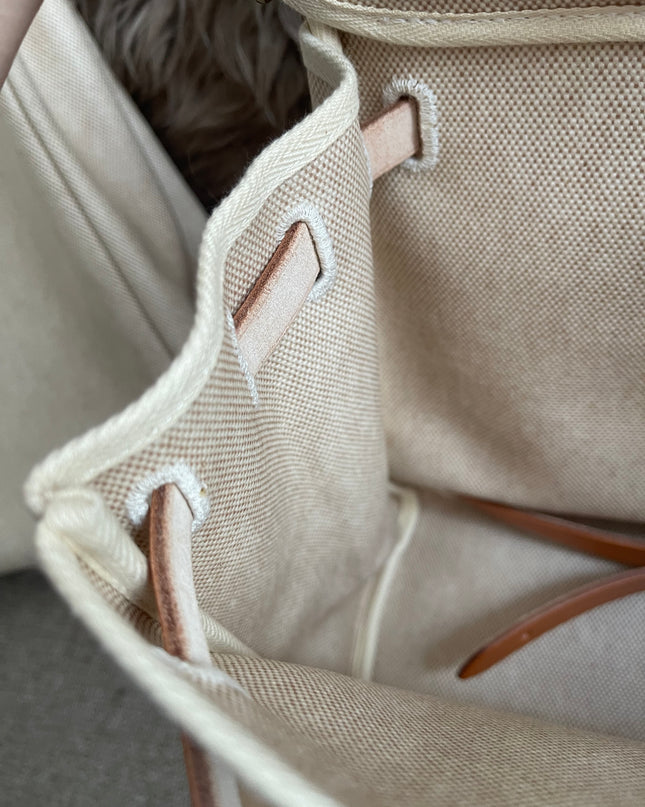 Preloved Authentic Hermes Herbag Zip