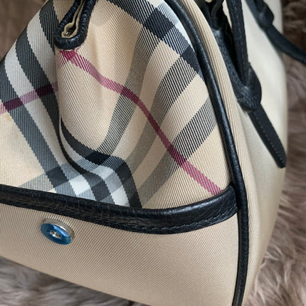 Burberry Nova Check Bowling Boston
