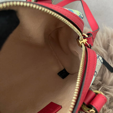 Preloved Authentic Gucci GG Blooms Mini Boston Bag