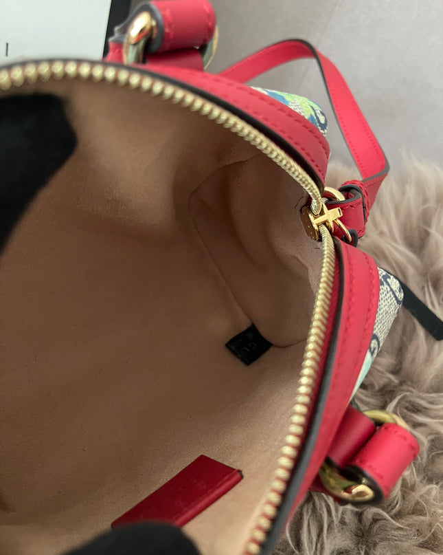 Preloved Authentic Gucci GG Blooms Mini Boston Bag