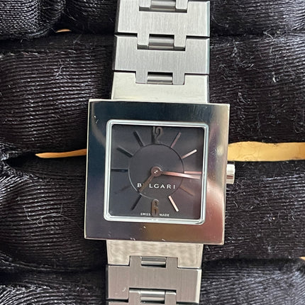 Preloved Authentic Bvlgari Quadrato SQ22 SS Ladies Watch