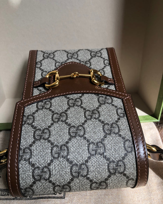 Preloved Gucci Horsebit 1955 mini bag