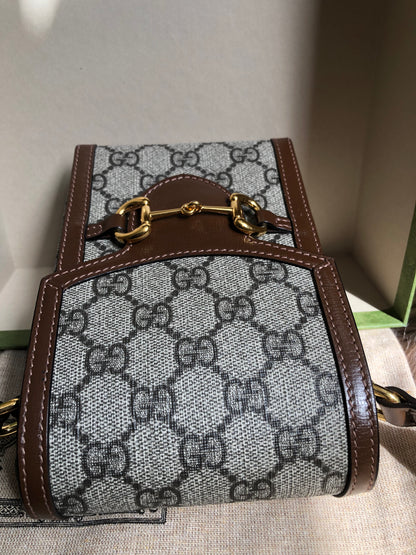 Preloved Gucci Horsebit 1955 mini bag
