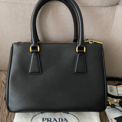 Preloved Authentic Small Prada Galleria Saffiano leather bag