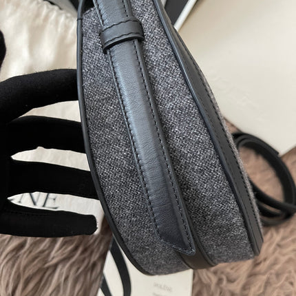 Preloved Authentic Polène Numéro Dix Grained Black Edition Calfskin