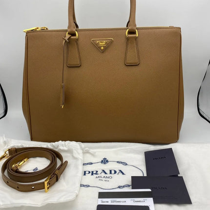 Preloved Authentic Prada Saffiano leather Canella NWOT