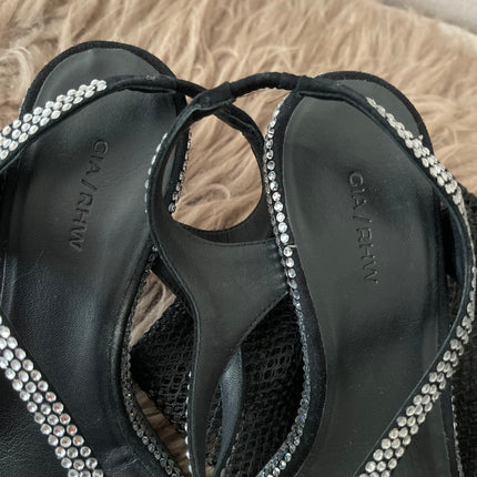 Preloved Authentic GIABORGHINI Rosie 13 70mm thong sandals SZ 35