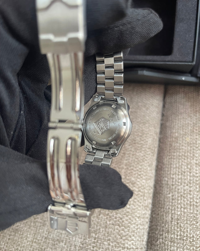 Preloved Authentic TAG Heuer Professional 200m Ladies Watch — Stainless Steel, Blue Dial