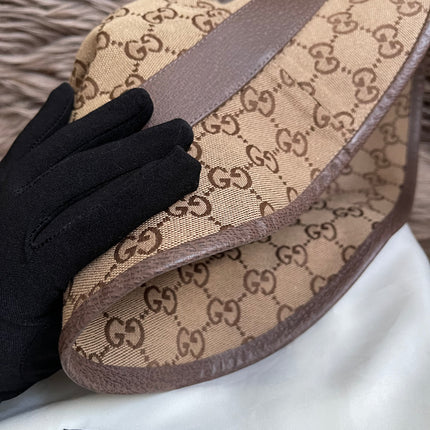 UNUSED GUCCI GG CANVAS BUCKET HAT