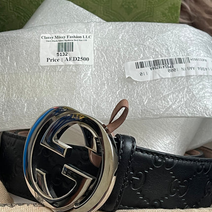 Preloved Authentic Gucci Signature GG Belt
