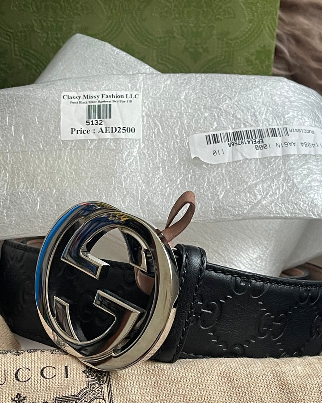 Preloved Authentic Gucci Signature GG Belt