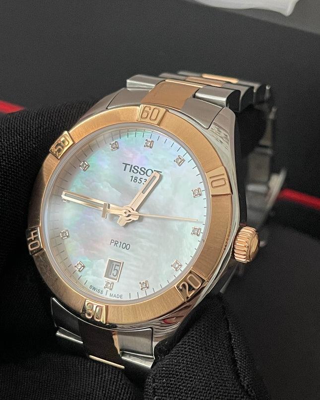 Preloved Authentic Tissot PR 100 Sport Chic 36mm
