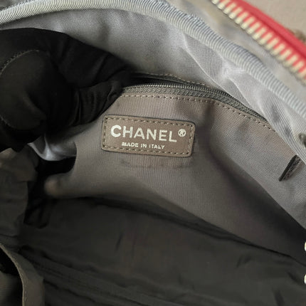 Preloved Authentic Chanel Reissue Camera Bag with silver-tone chain straps