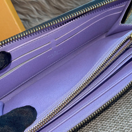 Preloved Authentic Louis Vuitton Zippy Wallet – Multicolor Monogram Black (Murakami) with Box