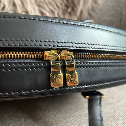 Preloved Authentic Louis Vuitton Epi Leather Sablon Shoulder Bag – Black