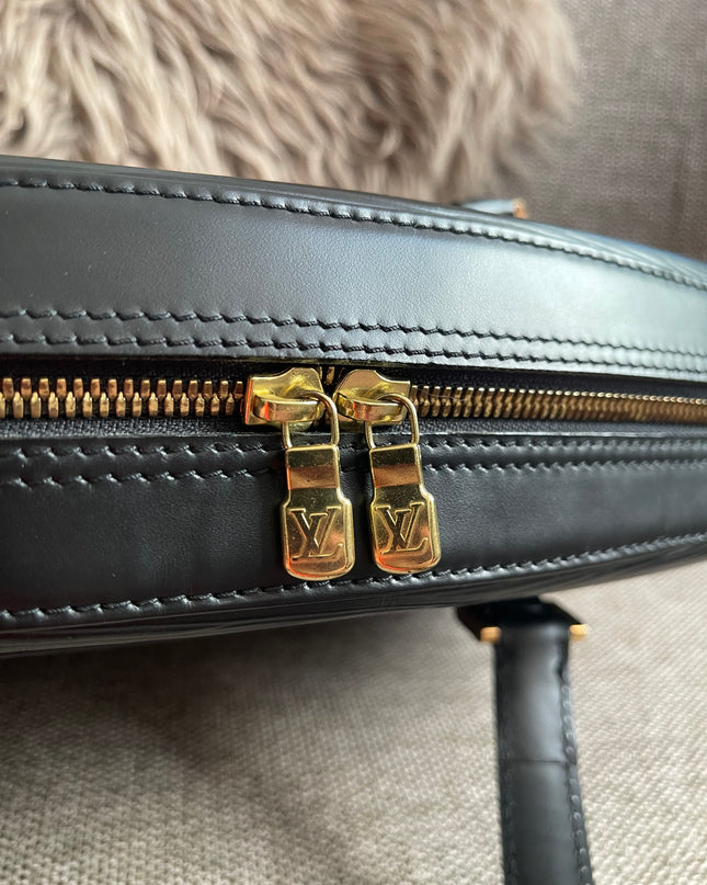 Preloved Authentic Louis Vuitton Epi Leather Sablon Shoulder Bag – Black