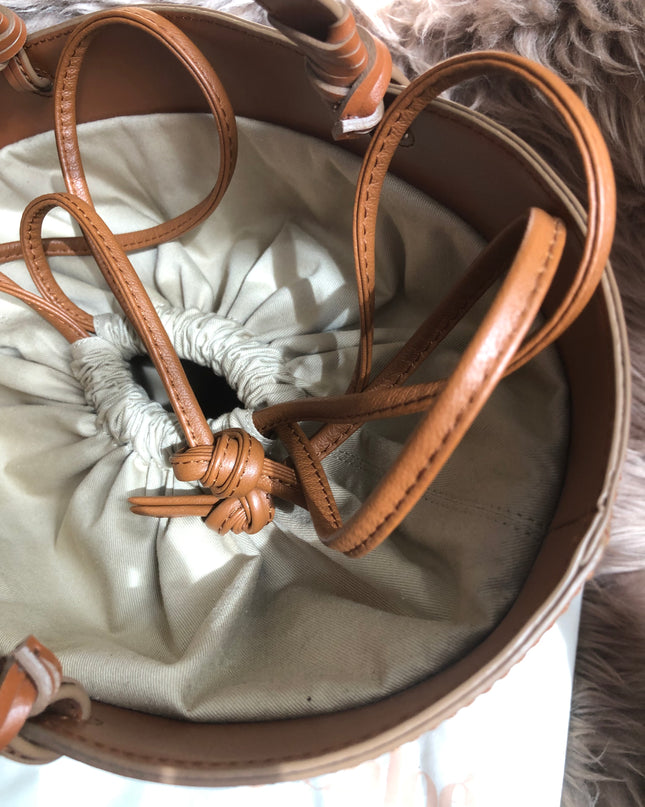 Preloved SEE BY CHLOÉ Cecilia Fringed Leather Bucket Bag