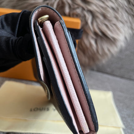 Preloved Authentic Louis Vuitton Sarah Wallet in Damier Ebene