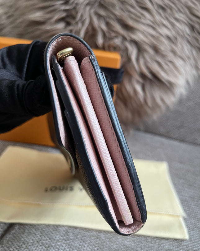 Preloved Authentic Louis Vuitton Sarah Wallet in Damier Ebene