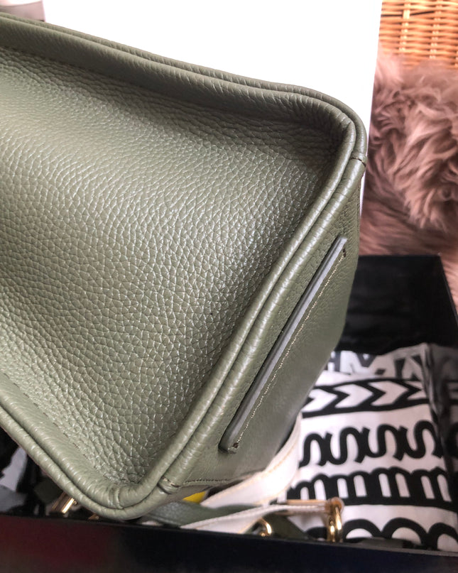 Preloved Marc Jacobs the medium leather tote bag in Green