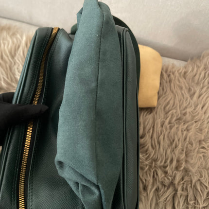 Preloved Authentic Louis Vuitton Green Taiga Leather Reporter PM Messenger Bag