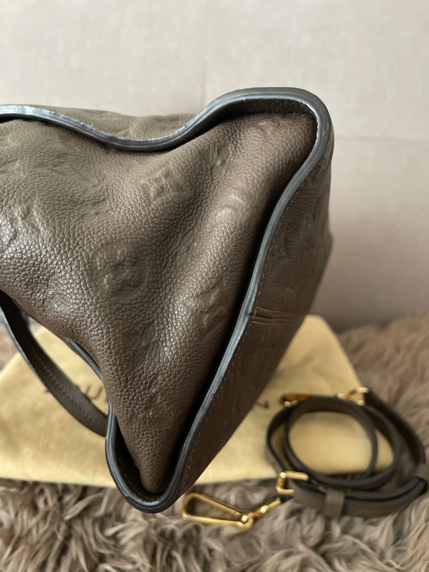 Preloved Authentic Louis Vuitton Ombre Monogram Empreinte Leather Lumineuse PM Bag