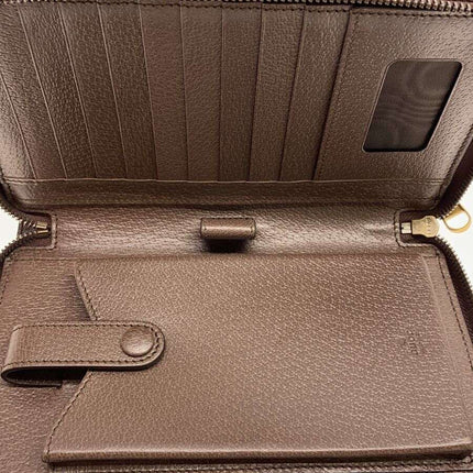 Preloved Authentic Rank A Gucci Ophidia GG travel case