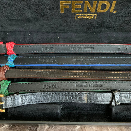 FENDI Chameleon Changeable Belt Watch 5Colors