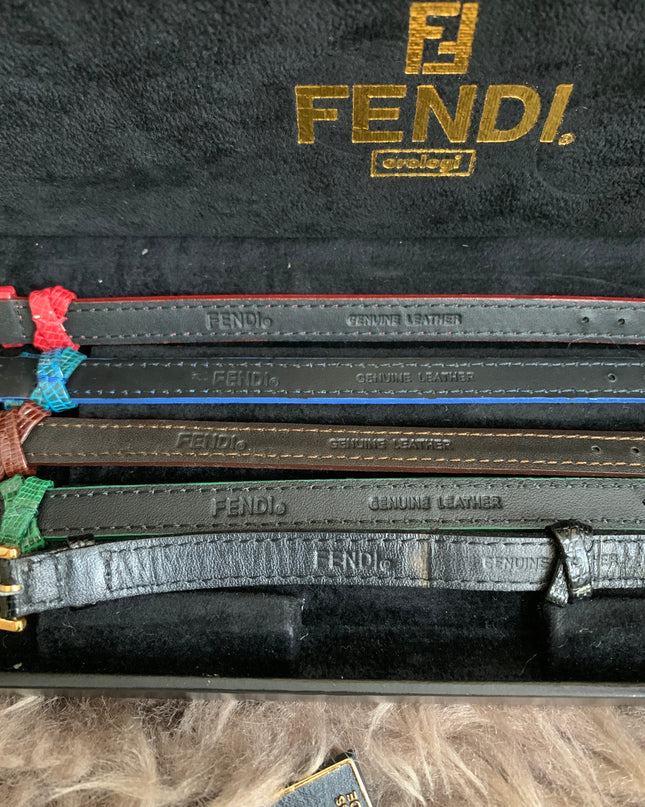 FENDI Chameleon Changeable Belt Watch 5Colors