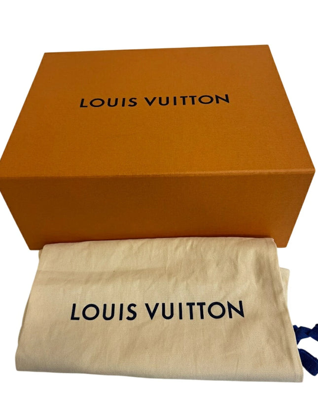 Preloved Authentic LOUIS VUITTON Louis Vuitton Pool Pillow, Takashi Murakami Monogram Cherry Mules, Black, Women's