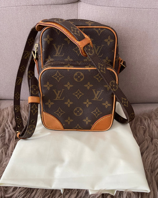 Preloved Authentic classic Louis Vuitton Monogram Amazon Shoulder Bag