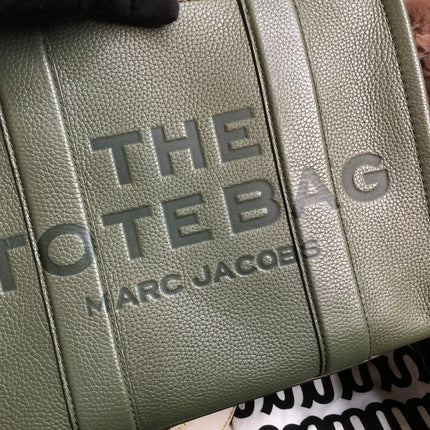 Preloved Marc Jacobs the medium leather tote bag in Green