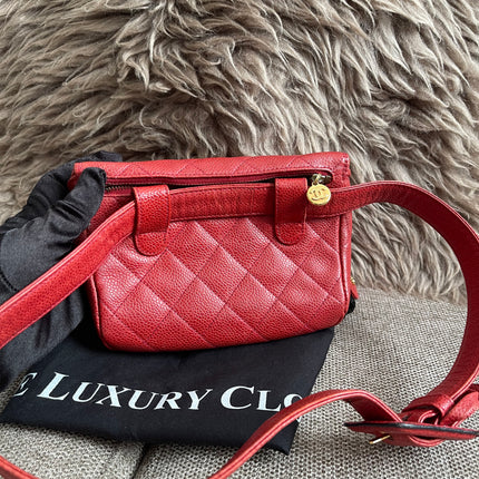 Preloved Authentic Chanel Vintage Quilted Waist Bag