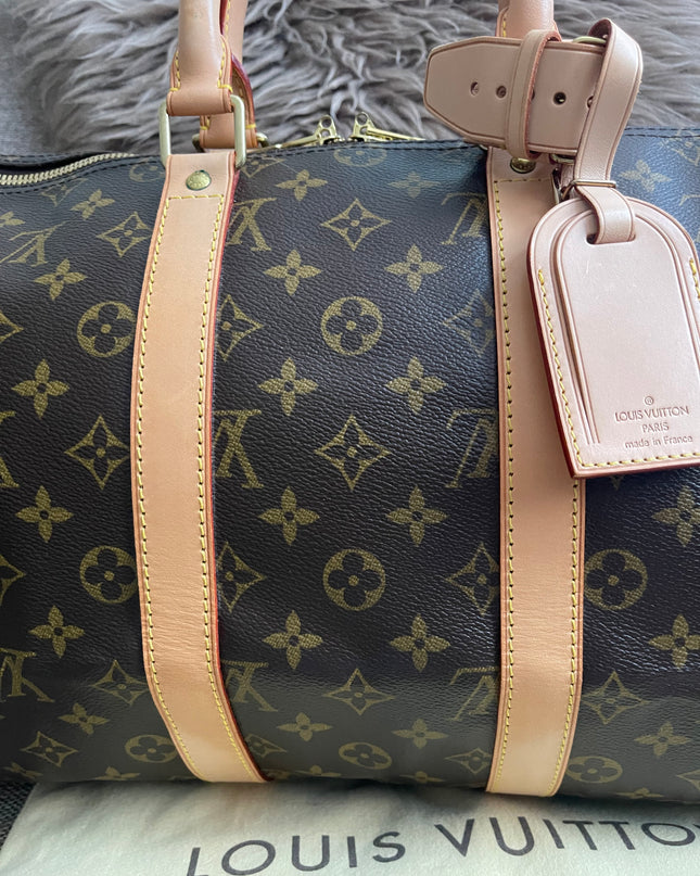 Preloved Authentic Louis Vuitton Keepall Bandouliere 45