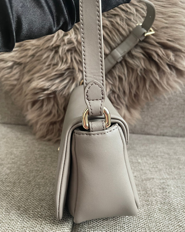 Preloved Authentic Furla Artemis S Shoulder Bag in Stucco Gray