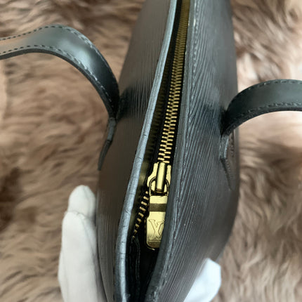 Louis Vuitton Black Epi Leather Saint Jacques PM Tote