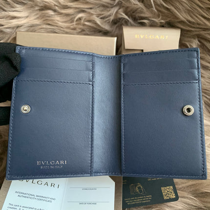 BVLGARI
Logo Infinitum Folded Card Holder in Leather