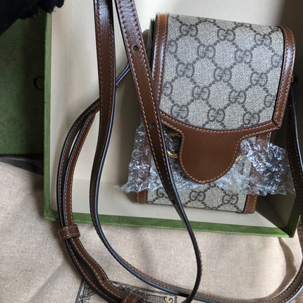 Preloved Gucci Horsebit 1955 mini bag