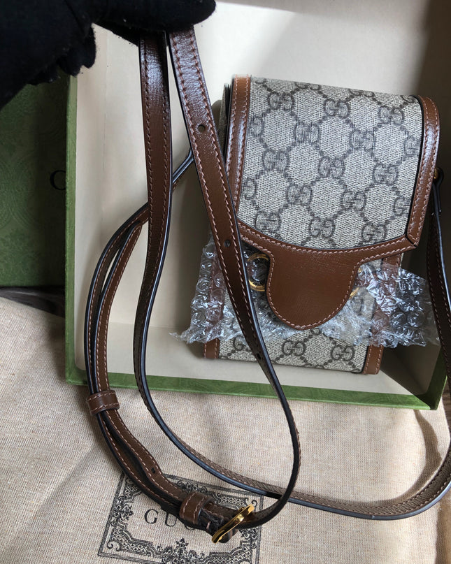 Preloved Gucci Horsebit 1955 mini bag