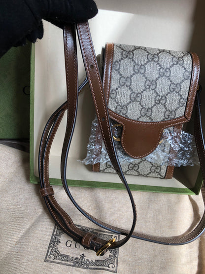 Preloved Gucci Horsebit 1955 mini bag