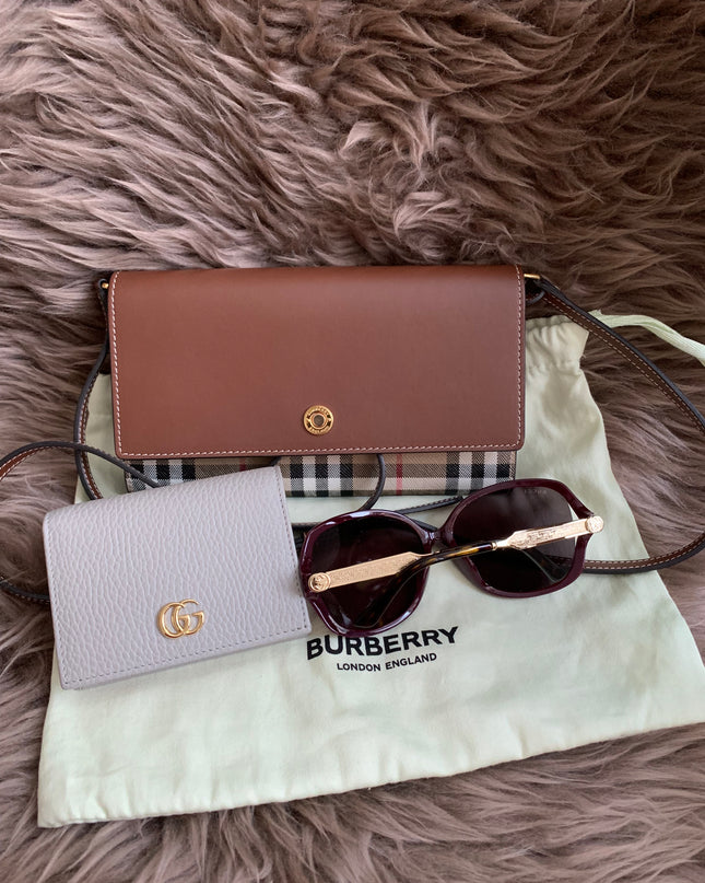 Burberry Vintage check wallet