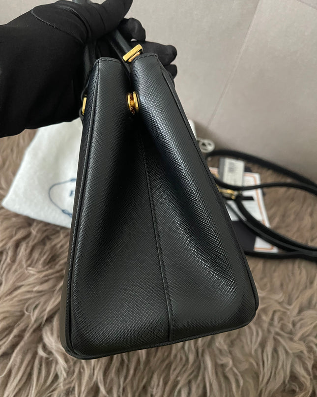Preloved Authentic Small Prada Galleria Saffiano leather bag