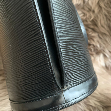 Louis Vuitton Black Epi Leather Saint Jacques PM Tote