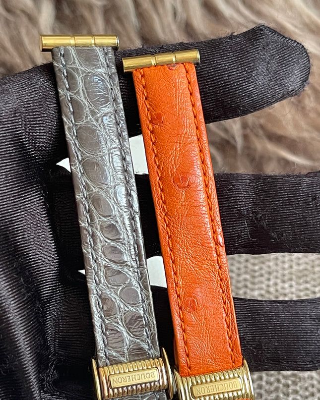 Preloved Authentic Boucheron Reflet Steel Watch with Interchangeable Straps
