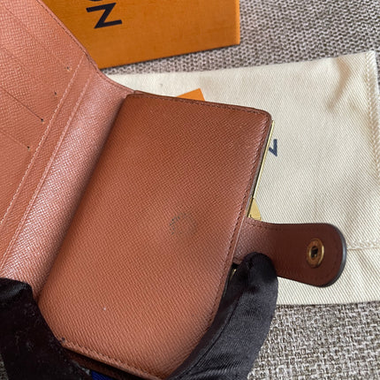 Preloved Authentic Louis Vuitton Monogram French Purse Wallet