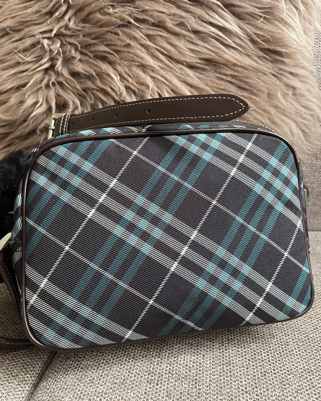 Preloved Authentic Burberry Nova Check Tartan Crossbody Camera Bag