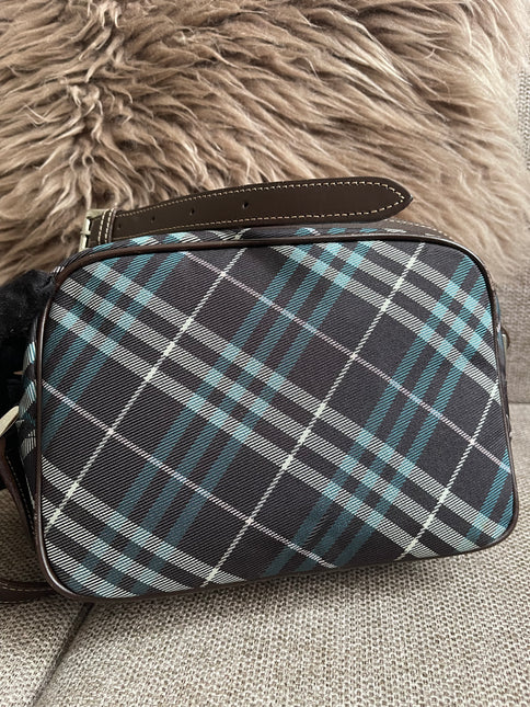 Preloved Authentic Burberry Nova Check Tartan Crossbody Camera Bag