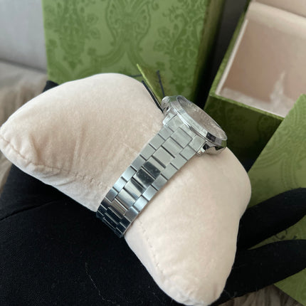 Preloved Authentic unused Gucci G-Timeless bee 32mm stainless steel watch