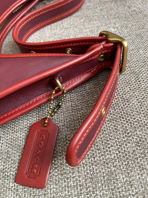 Preloved Authentic Coach Ergo Shoulder Bag in Deep Red